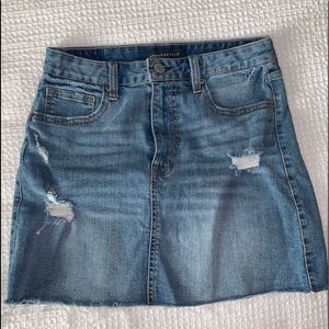 Stretchy Denim Skirt